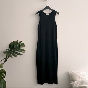 Marine Layer Lexi Midi Dress - Medium / Black